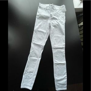 Abercrombie & Fitch, mid-rise jean legging, size 25/0